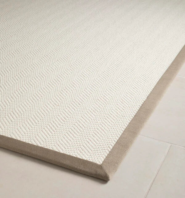 Jacaranda matta Natural Weave Herringbone Ullmatta