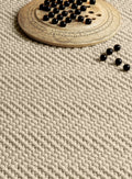 Jacaranda matta Natural Weave Herringbone Ullmatta