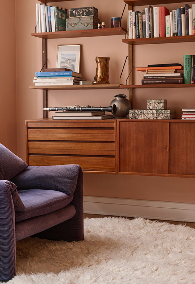 LAYERED RESIDUE SHAGGY ULLMATTA BONE WHITE