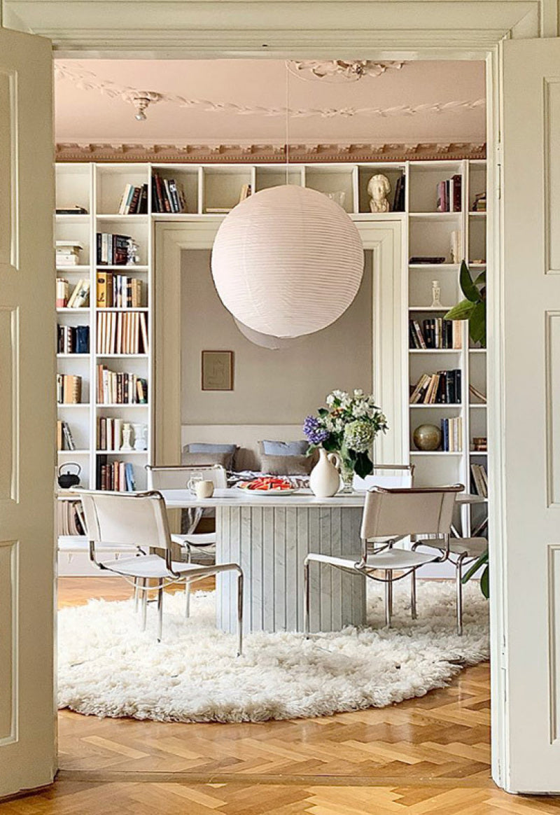 LAYERED RESIDUE SHAGGY ULLMATTA BONE WHITE