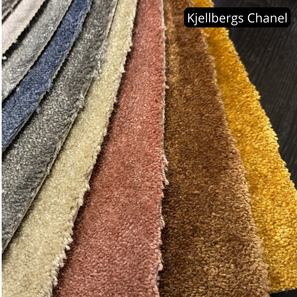 Kjellbergs Velourmatta Chanel