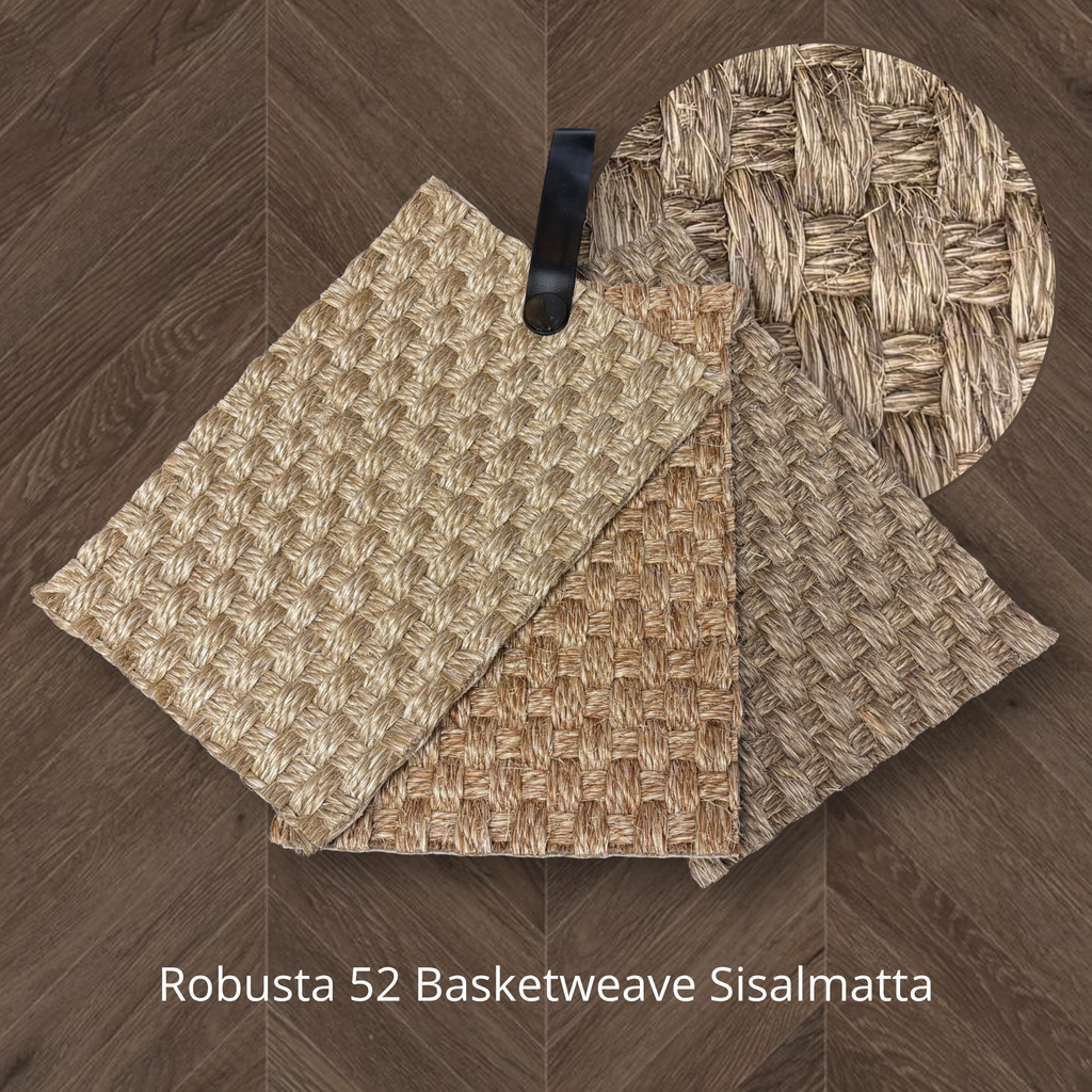 Robusta 52 Basketweave Sisalmatta