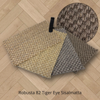 Robusta 82 Tiger Eye Sisalmatta