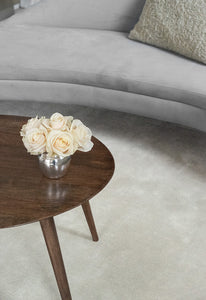LAYERED SOLID RECYCLED MATTA PEARL WHITE
